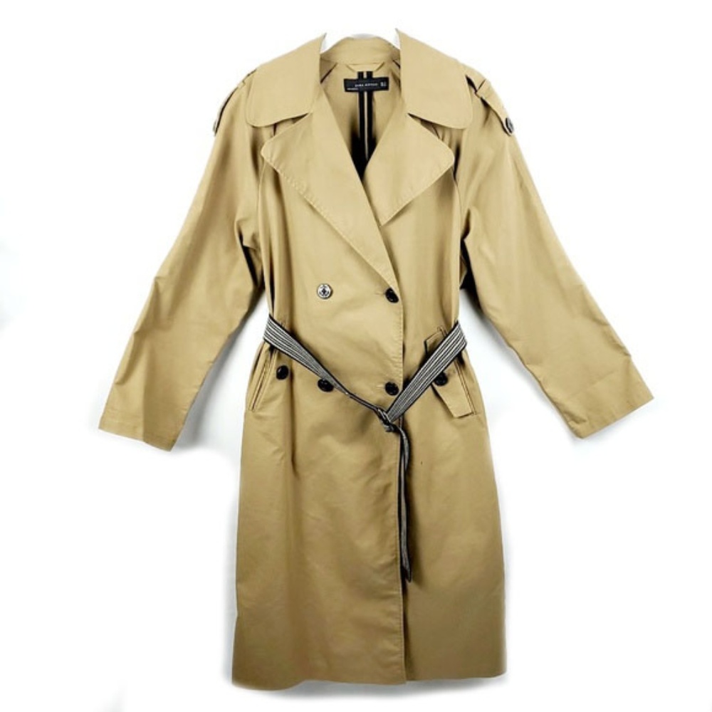 Zara Woman Trench Coat Women's Size S